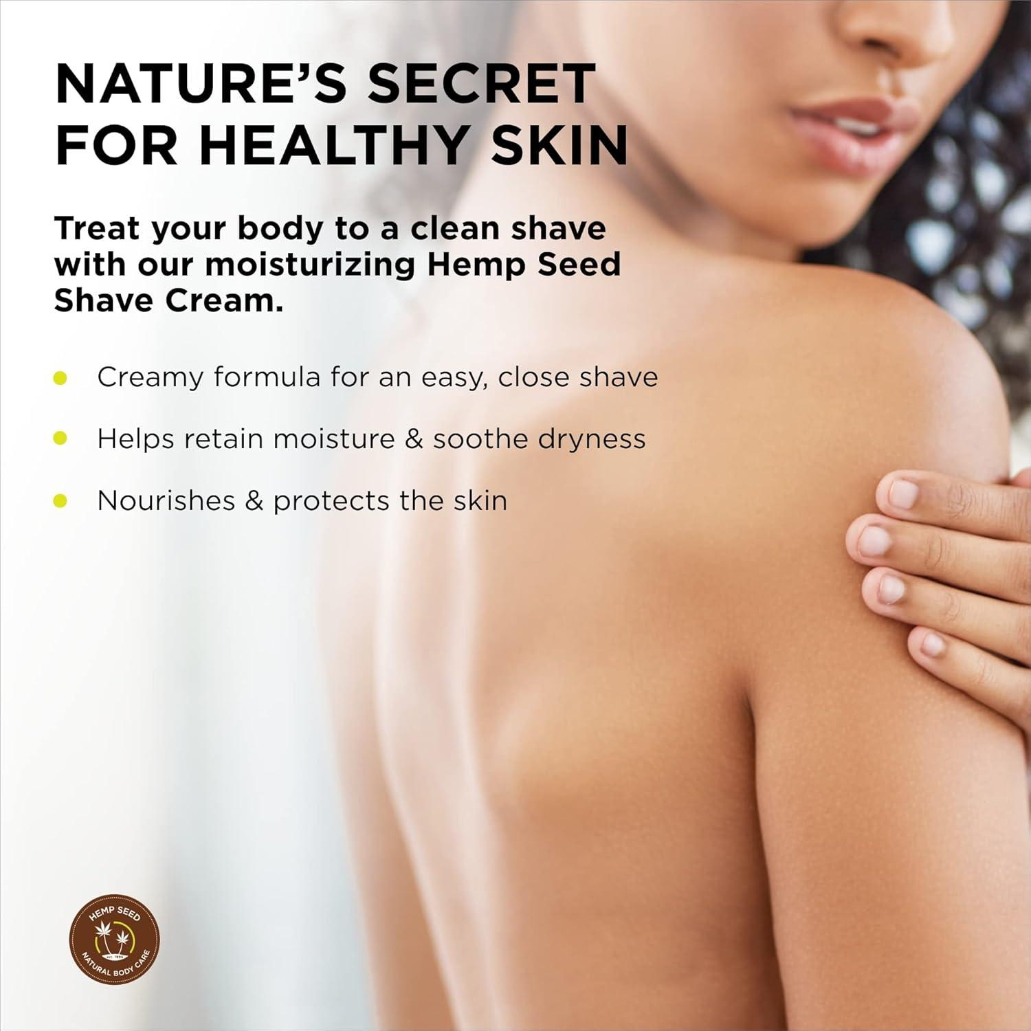 Crema de Afeitar Vegana Isla de Ti - 227 g - Semilla de Cáñamo