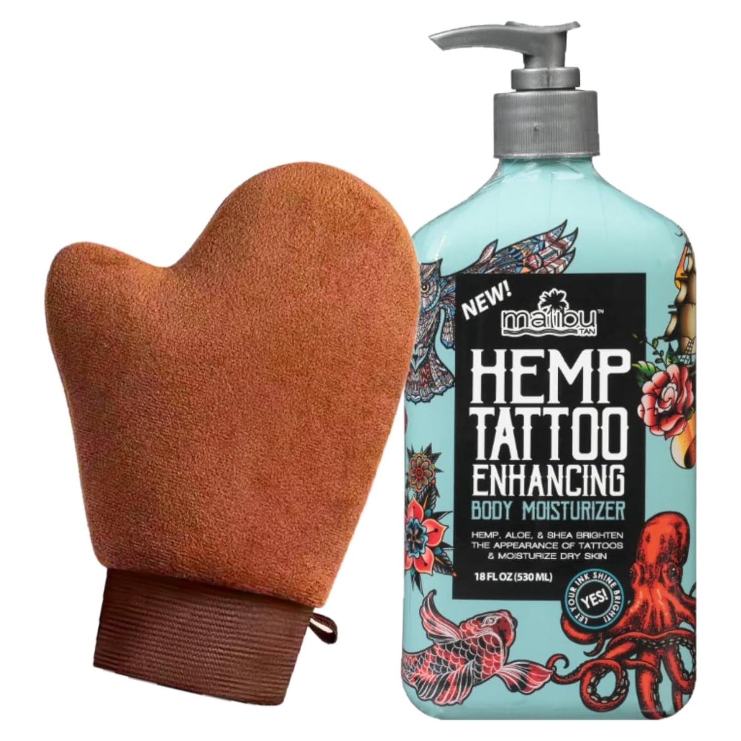 Hidratante Corporal Mejorador de Tatuajes Malibu Hemp 532 ml