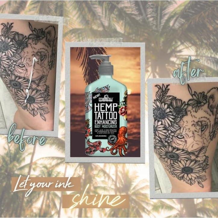 Hidratante Corporal Mejorador de Tatuajes Malibu Hemp 532 ml