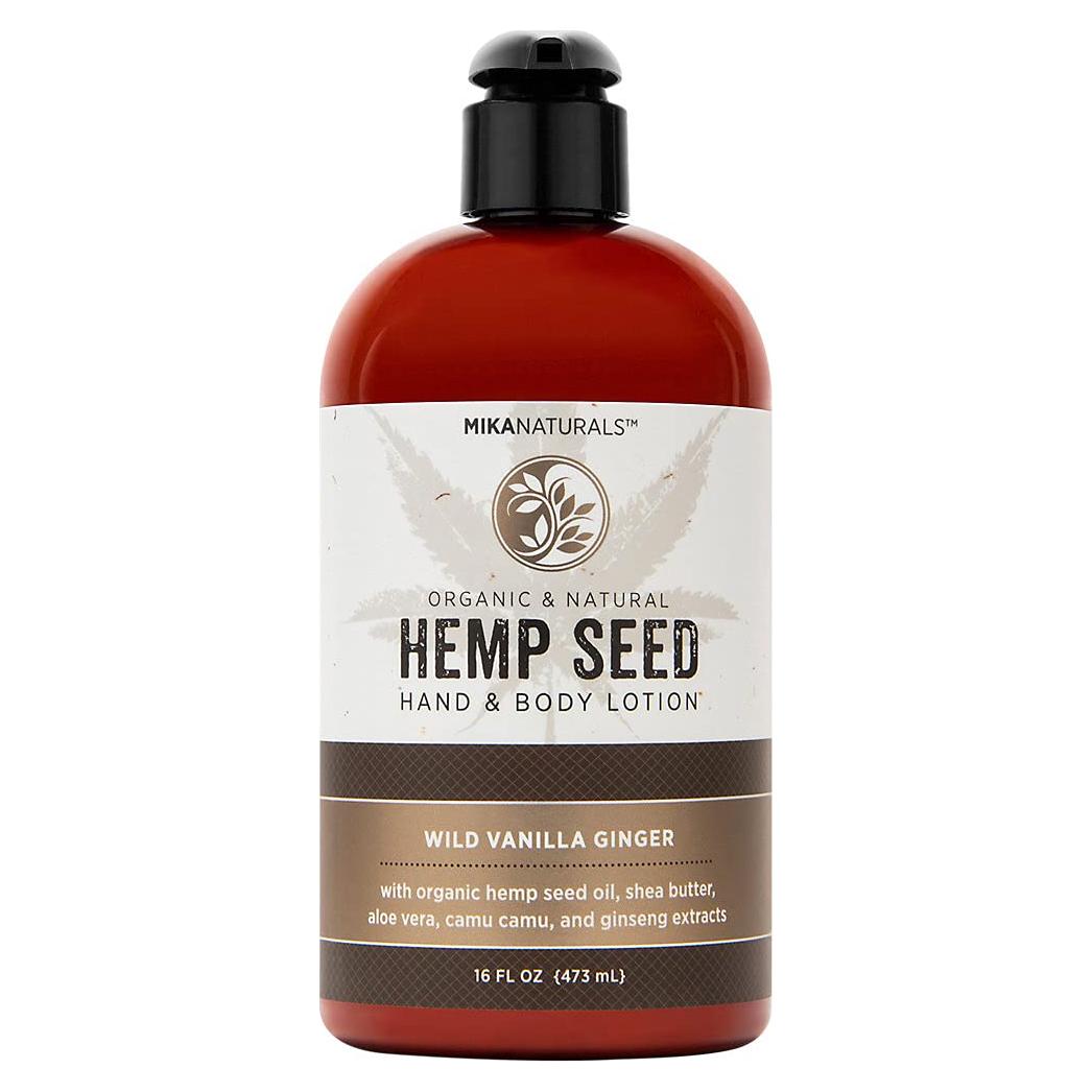 Loción Corporal Orgánica MIKANATURALS 453g Semilla de Cáñamo