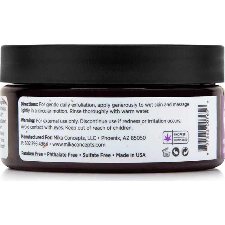 Exfoliante Facial y Corporal Orgánico MIKA CONCEPTS 226 g