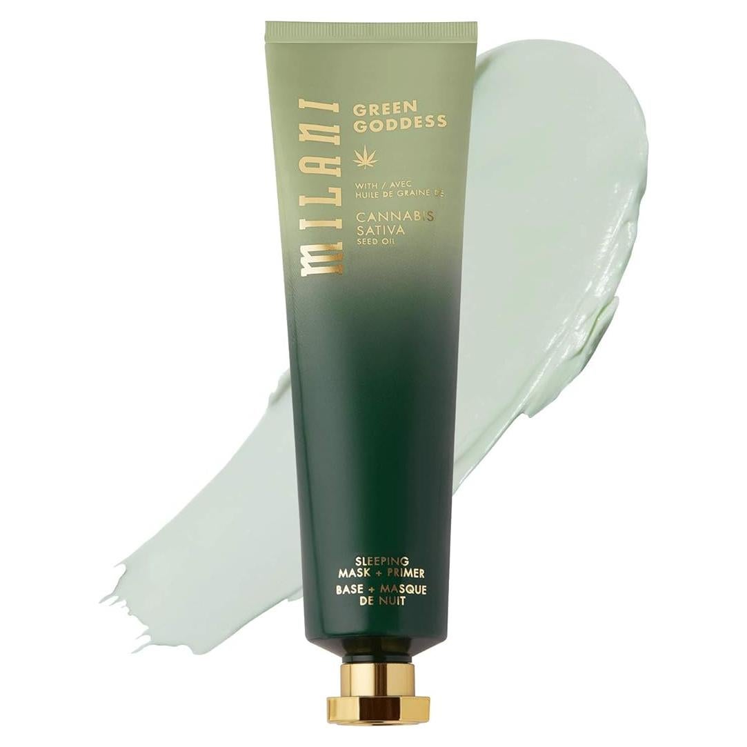 Mascarilla Facial Nocturna Milani Green Goddess 28g - Hidratante