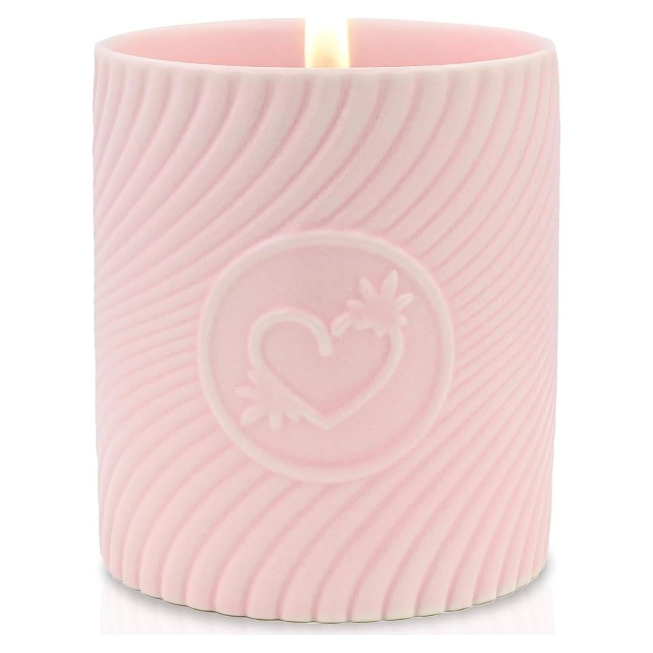 Vela de Aceite Corporal HighOnLove - Fresas y Champán 250g