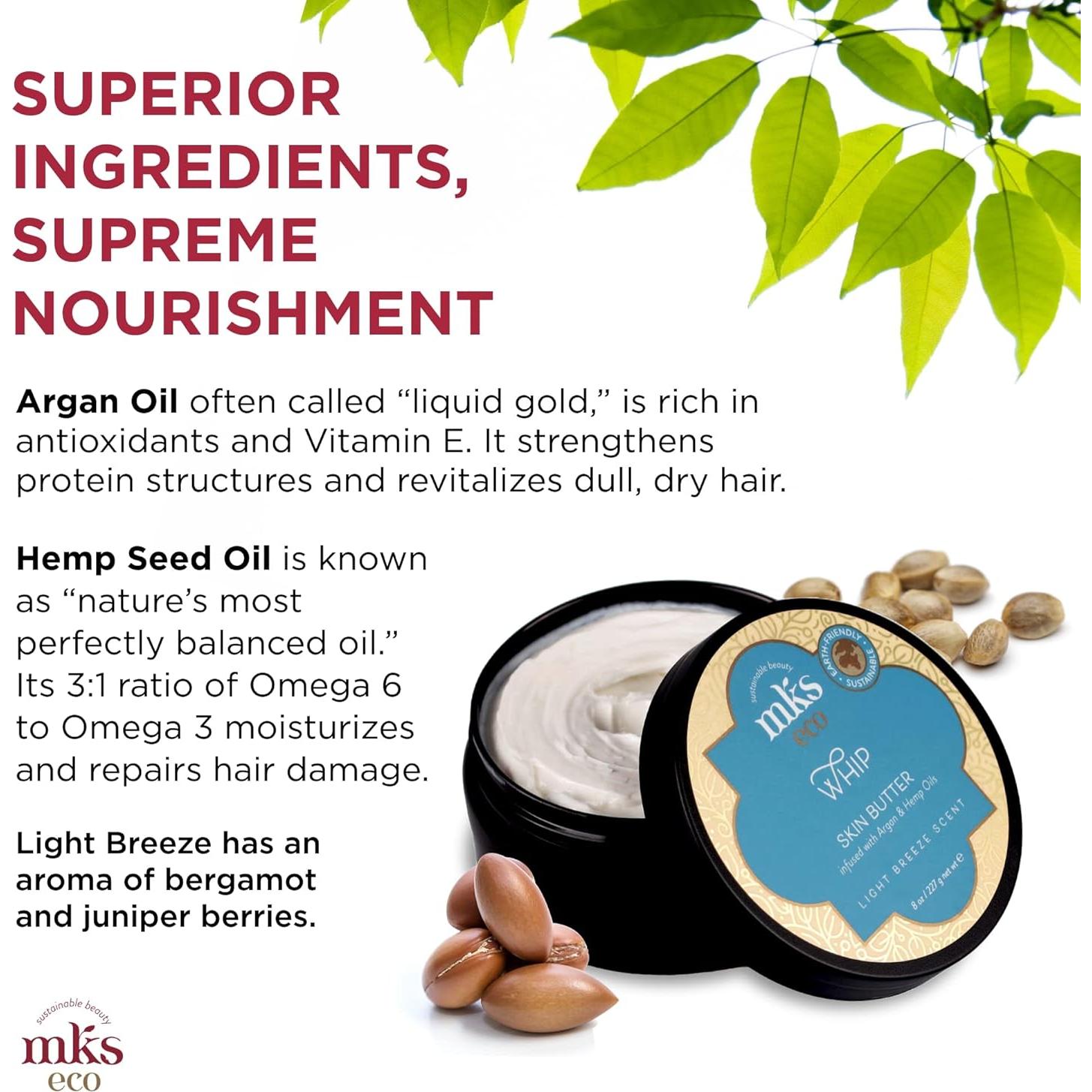 MKS Eco Whip Skin Butter 227g - Hidratante Corporal Vegano