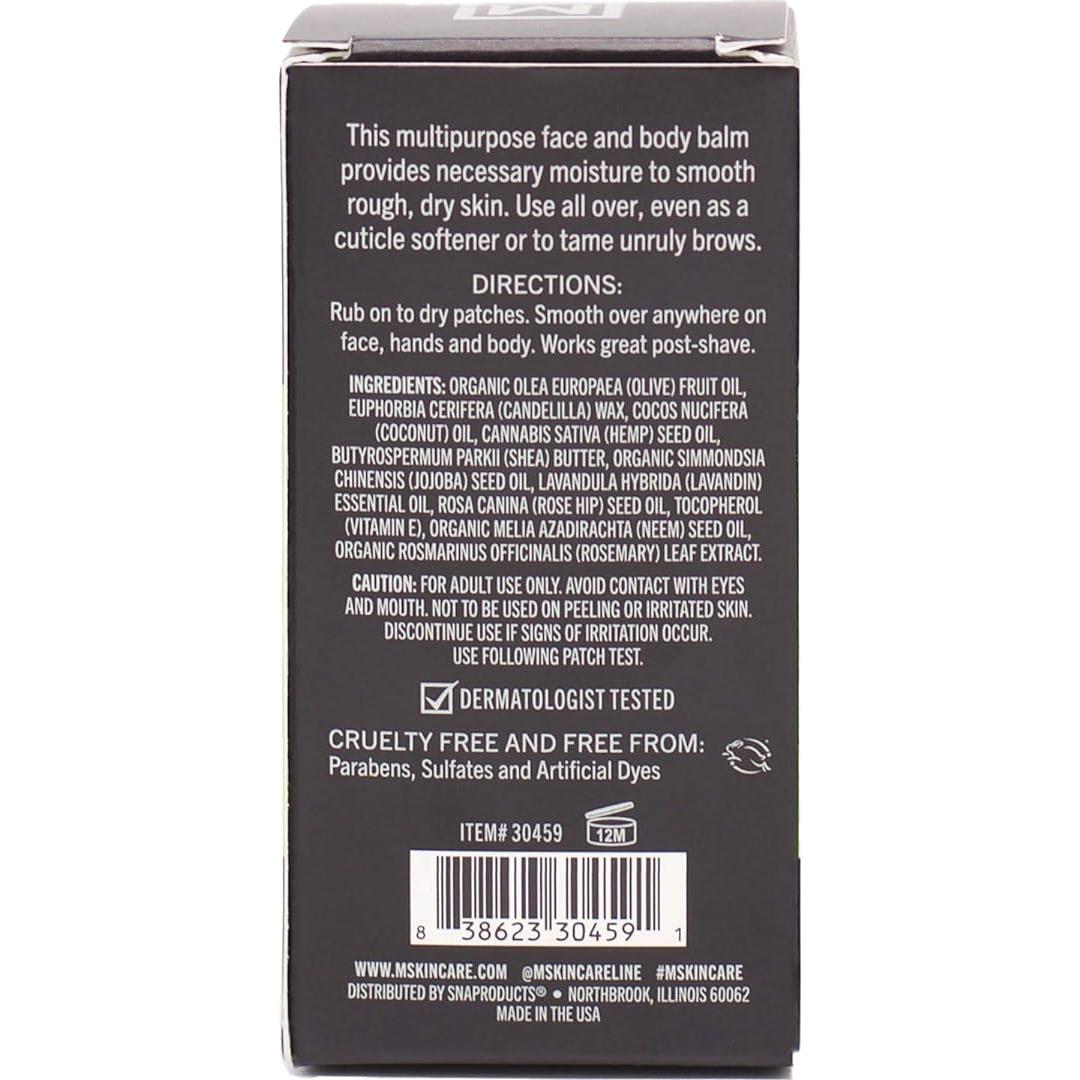 Bálsamo Hidratante para Piel Áspera M. Terapia de Cáñamo 29.57 ml