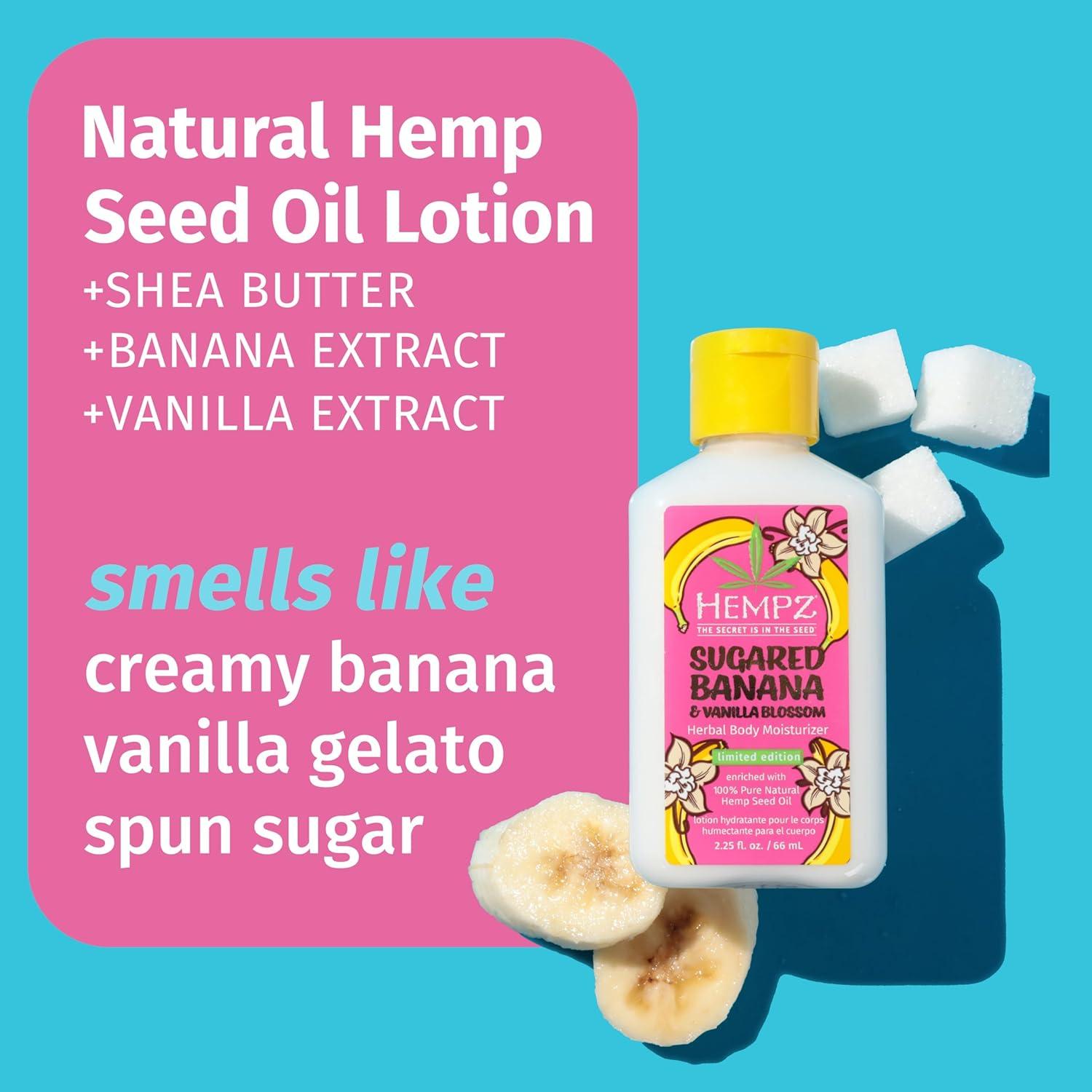 Loción Corporal Hidratante Hempz Plátano Azucarado 63.87 g