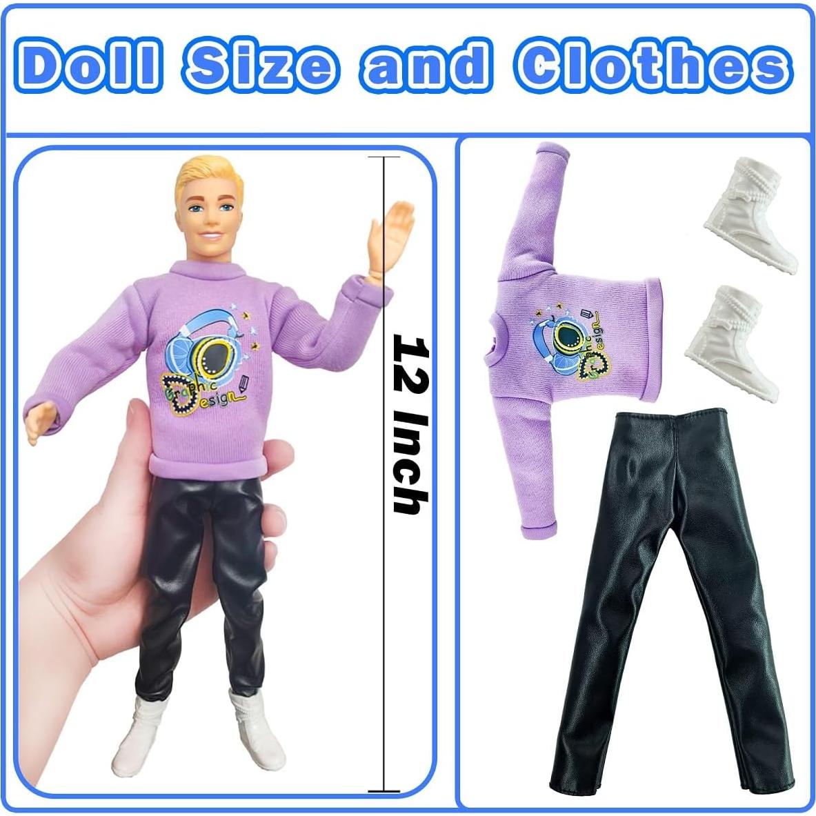 Conjunto de Figuras de Acción Interactivas Familiares - 6,35x5,08x29,97cm