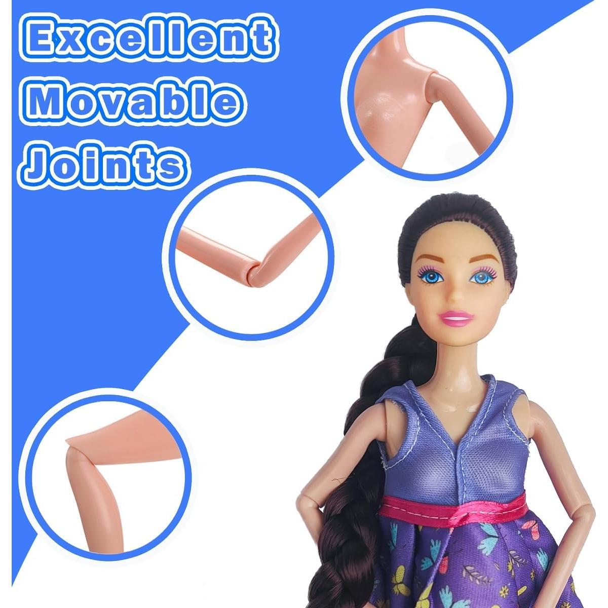 Conjunto de Figuras de Acción Interactivas Familiares - 6,35x5,08x29,97cm