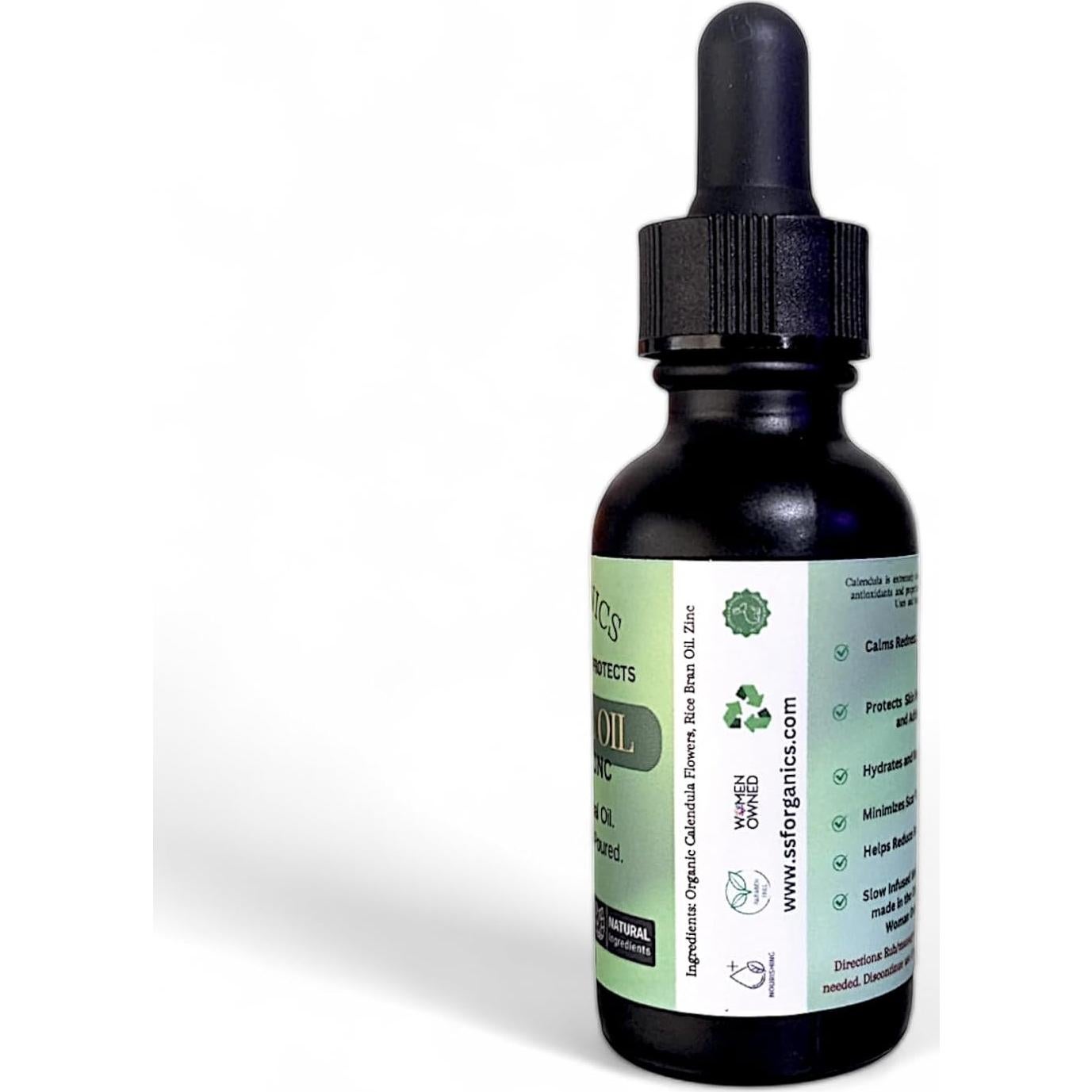 Aceite de Caléndula Orgánico SSF Organics 28.35 g - Recuperación Piel