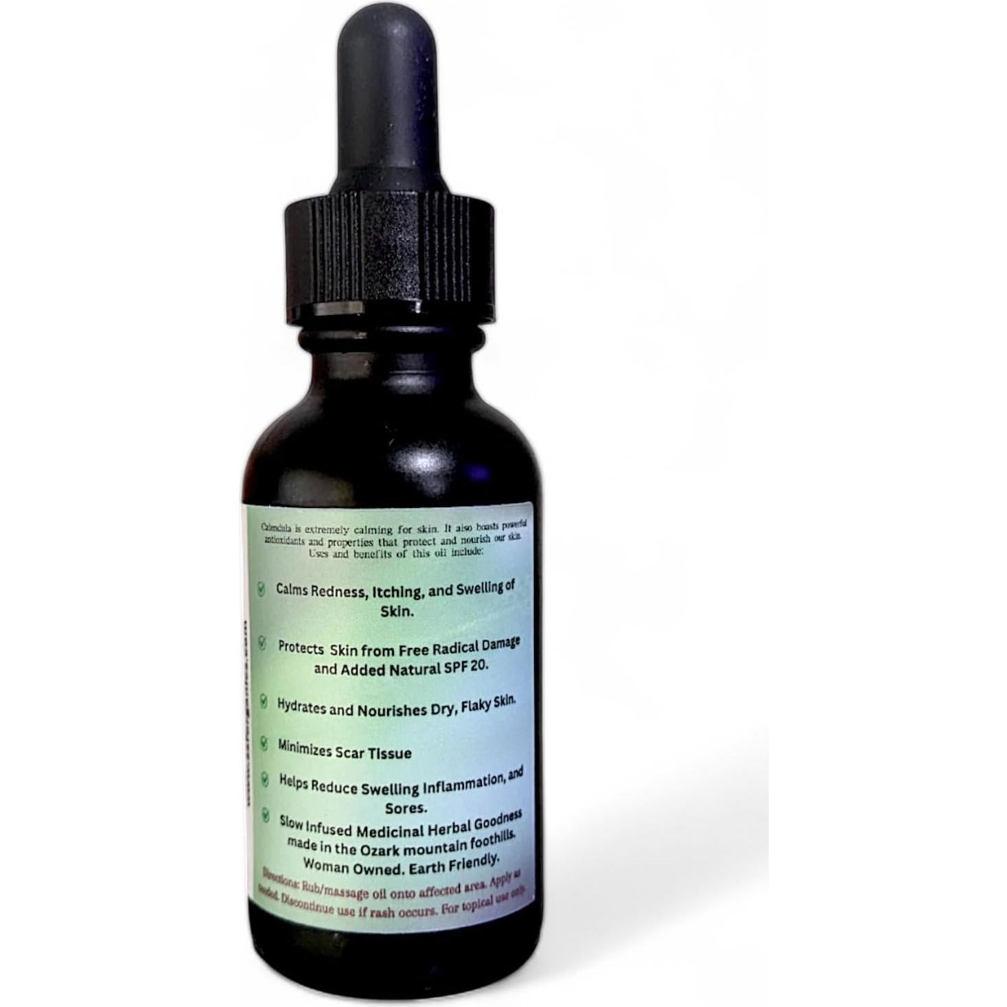 Aceite de Caléndula Orgánico SSF Organics 28.35 g - Recuperación Piel