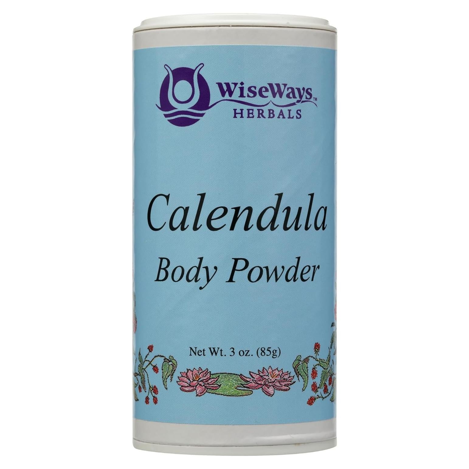 Polvo Corporal Aromático Caléndula Wise Ways Herbals 113 g