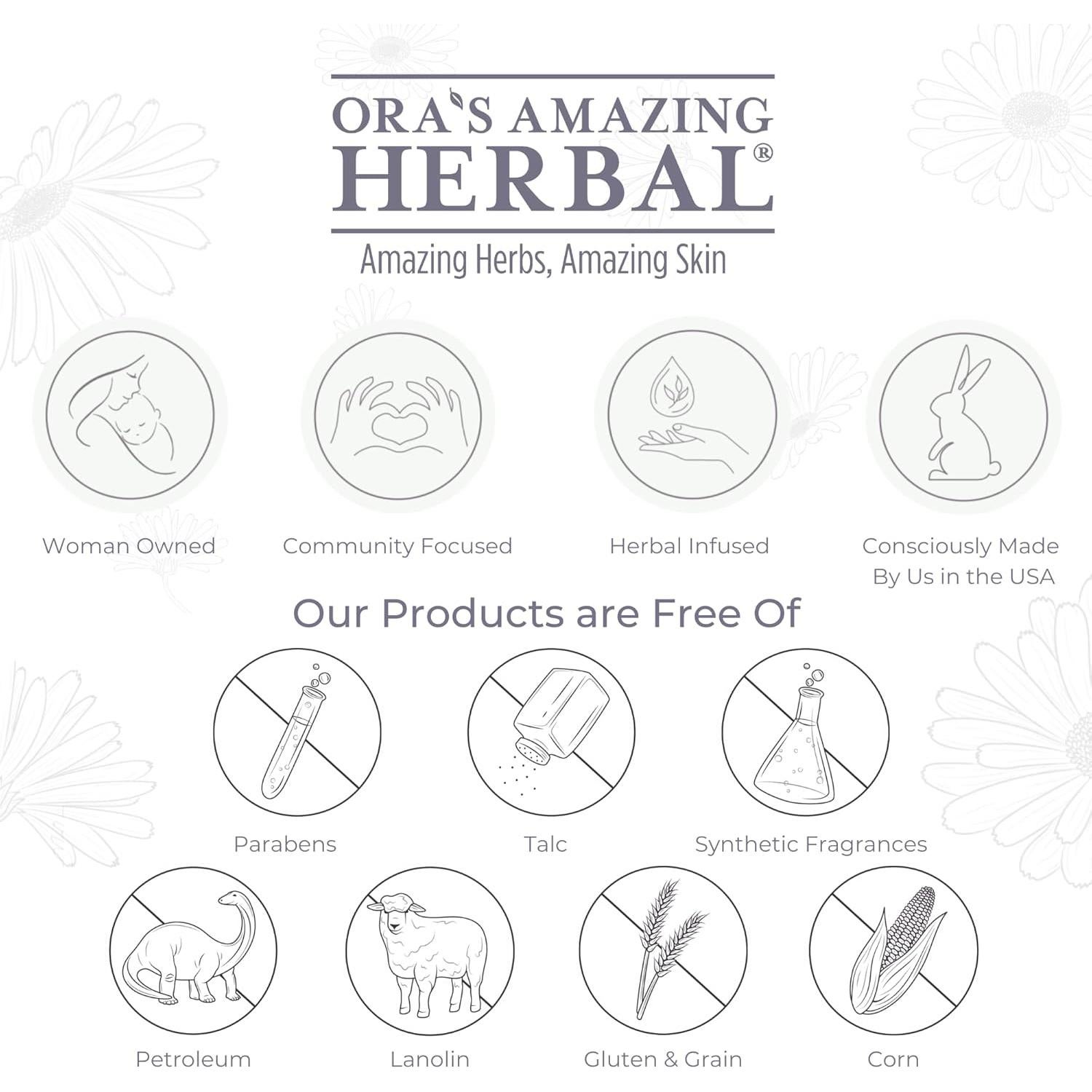 Aceite de Caléndula Ora's Amazing Herbal 60 ml Hidratante Piel Sensible