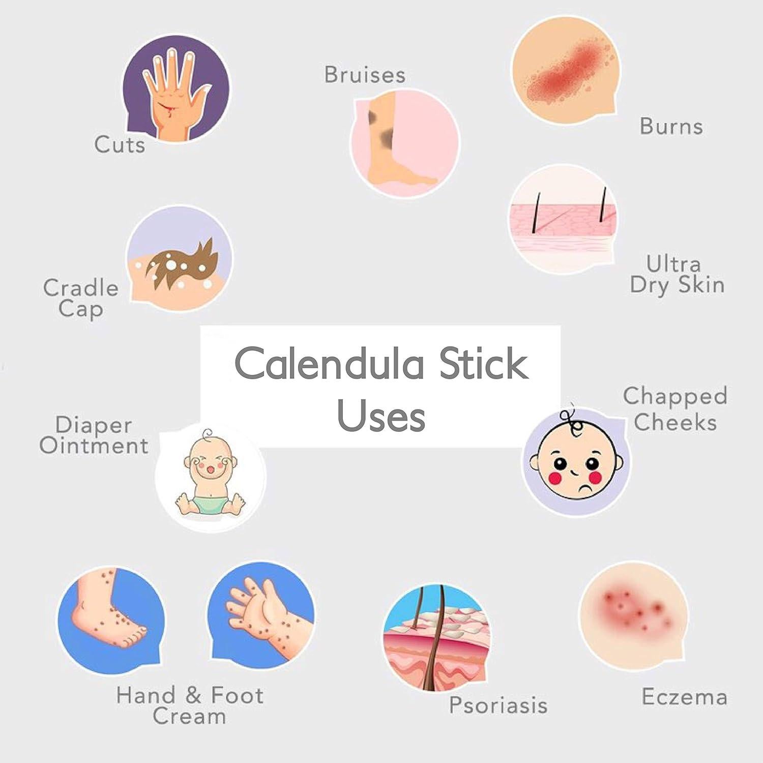 Bálsamo Hidratante Orgánico en Stick Green + Lovely 14.17g