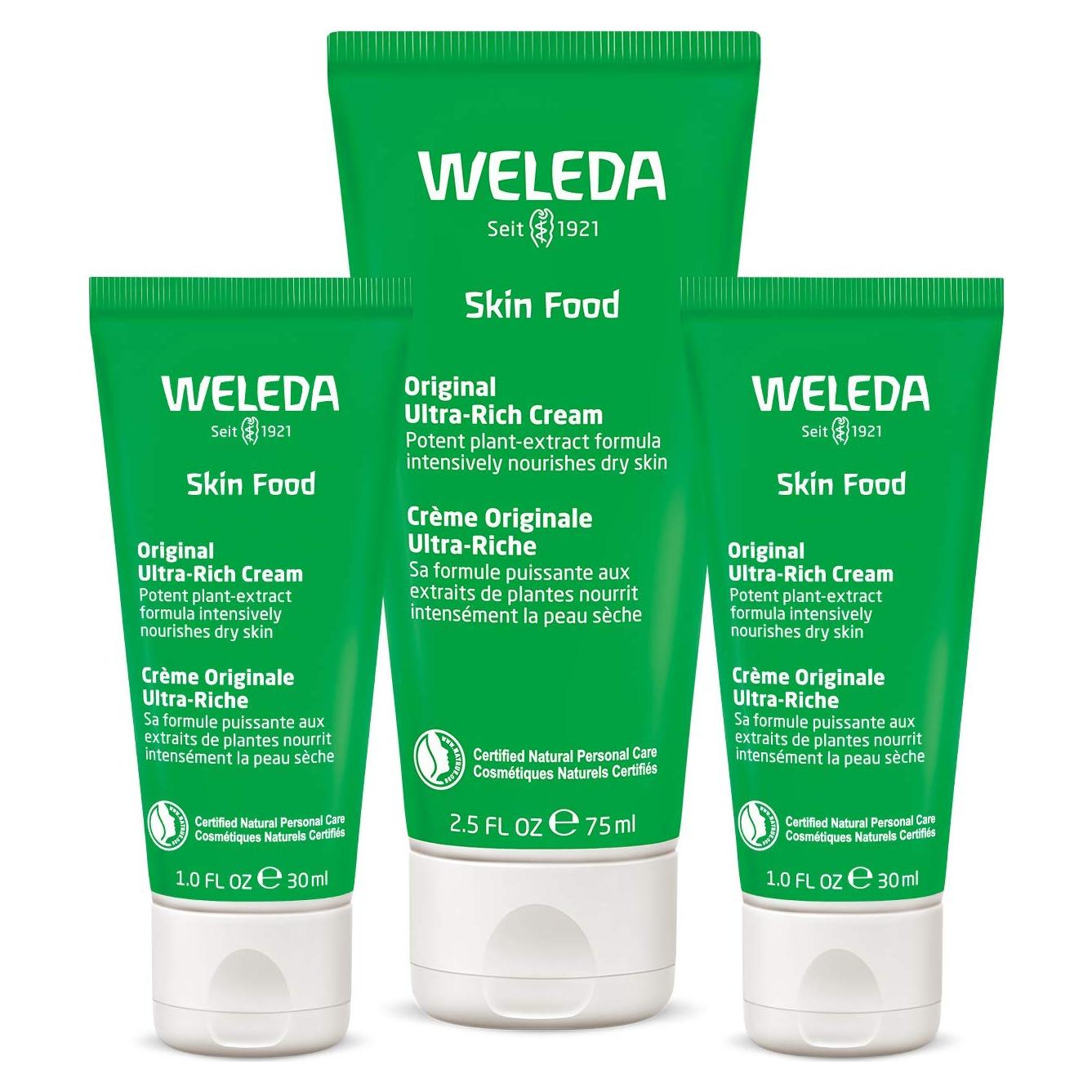 Crema Corporal Ultra-Rica Weleda Skin Food 3 Piezas 75 ml