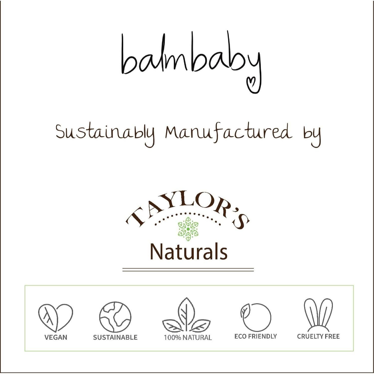 Bálsamo Orgánico para Pañal Balm Baby - 2oz y 0.5oz Vegano