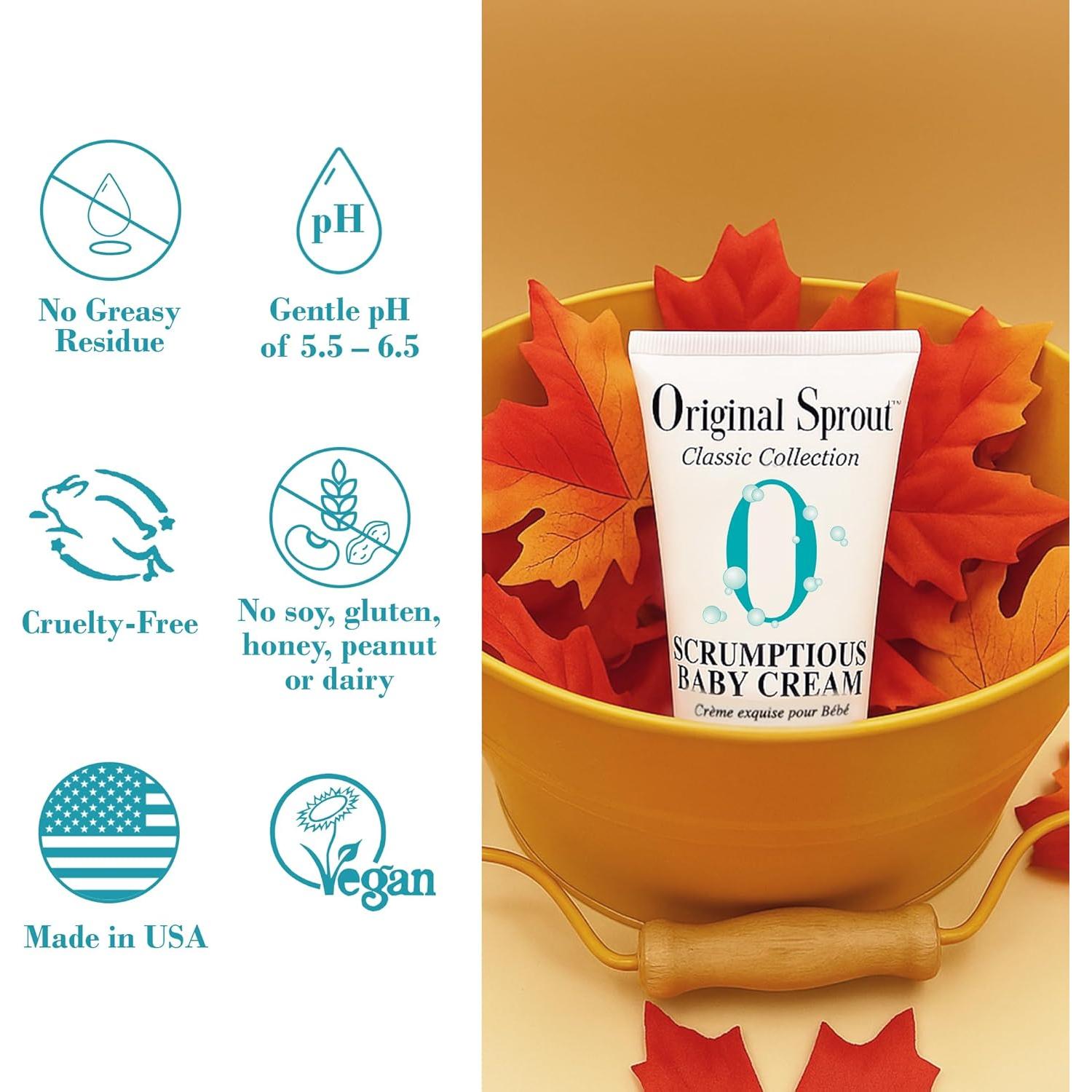 Crema Hidratante para Bebés Original Sprout 118 ml - Piel Sensible