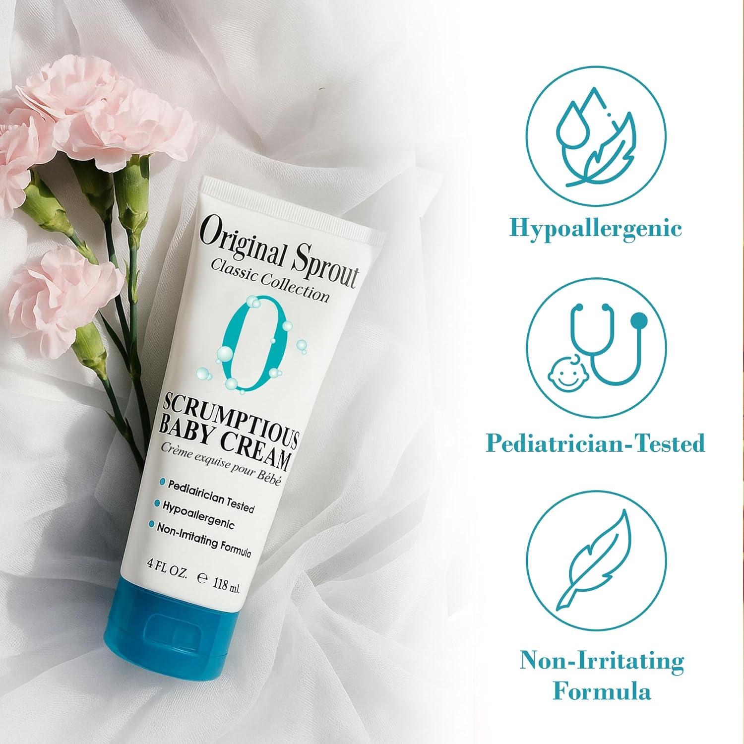 Crema Hidratante para Bebés Original Sprout 118 ml - Piel Sensible