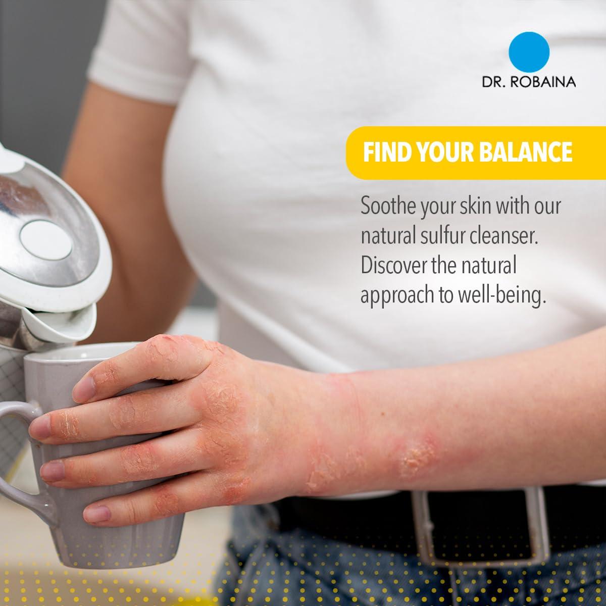 Jabón Limpiador Dr. Robaina con Azufre 113 g - Piel Grasa