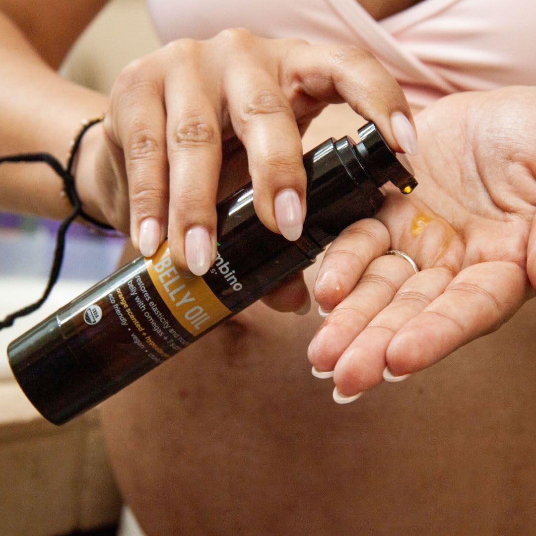 Mambino Organics Aceite para Barriga 59.15 ml - Suero Orgánico