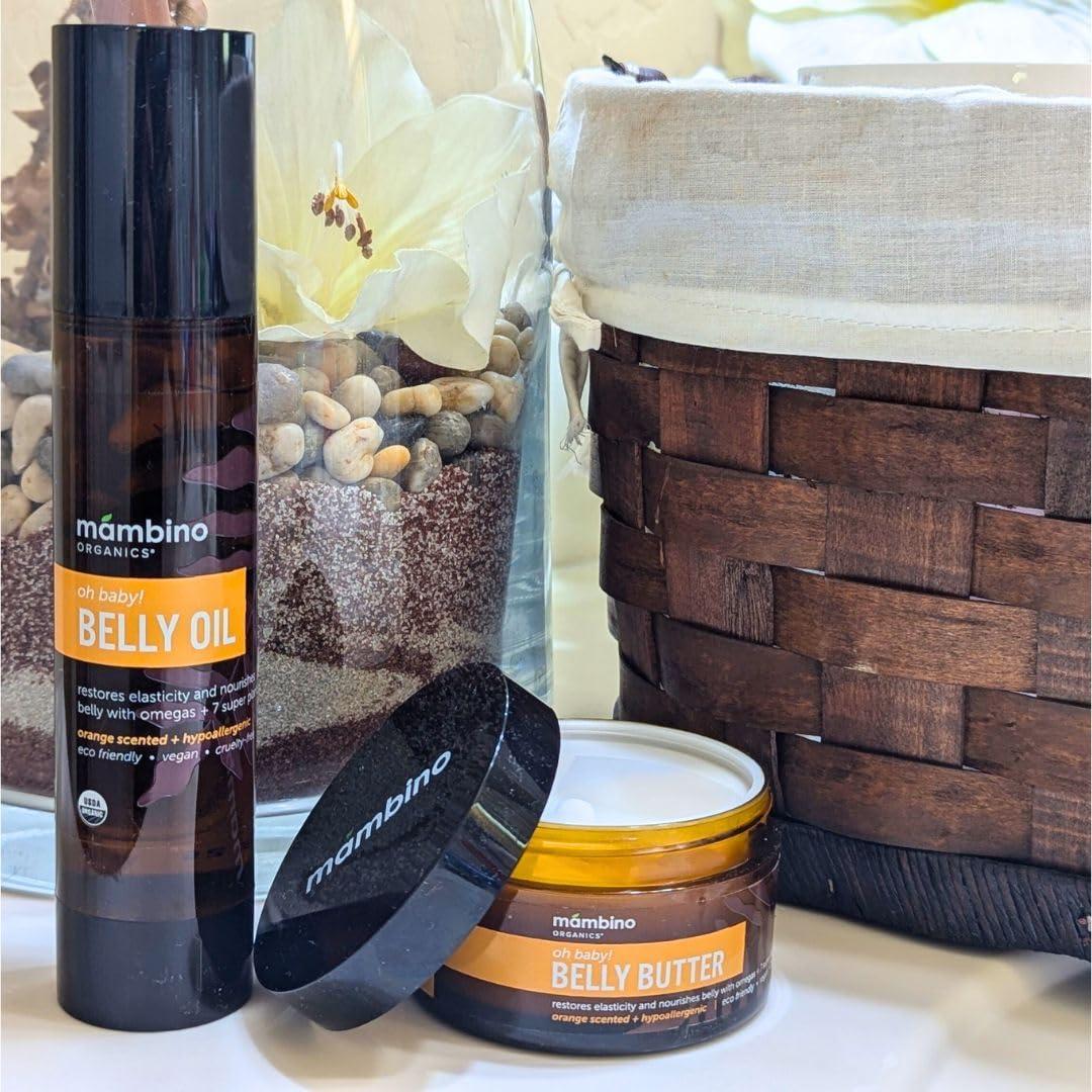 Mambino Organics Aceite para Barriga 59.15 ml - Suero Orgánico