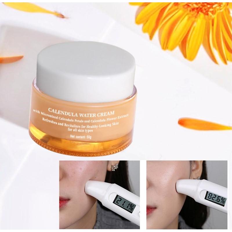Crema Facial Hidratante Getzan 50g con Caléndula para Piel Seca
