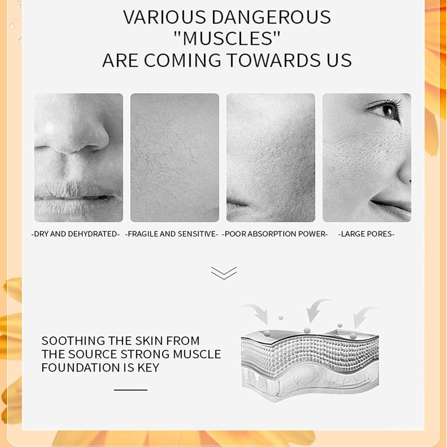 Crema Facial Hidratante Getzan 50g con Caléndula para Piel Seca