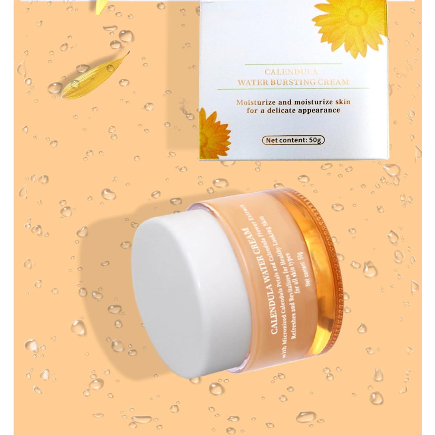 Crema Facial Hidratante Getzan 50g con Caléndula para Piel Seca