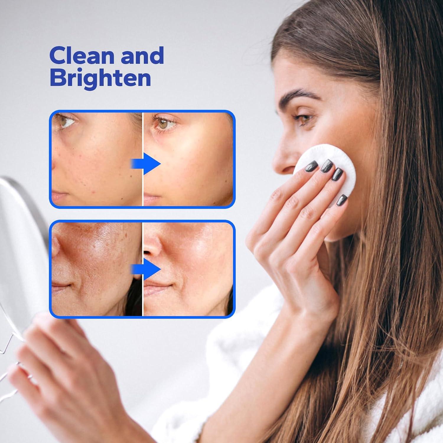 Discos Exfoliantes SilkyShark 60 Unidades 10% Ácido Glicólico