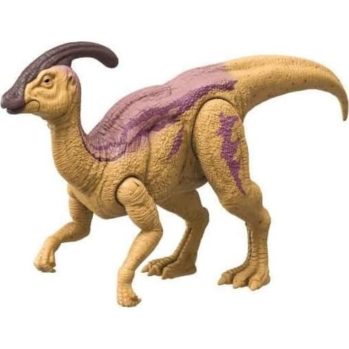 Figura de acción Mattel Jurassic World Parasaurolophus con luces