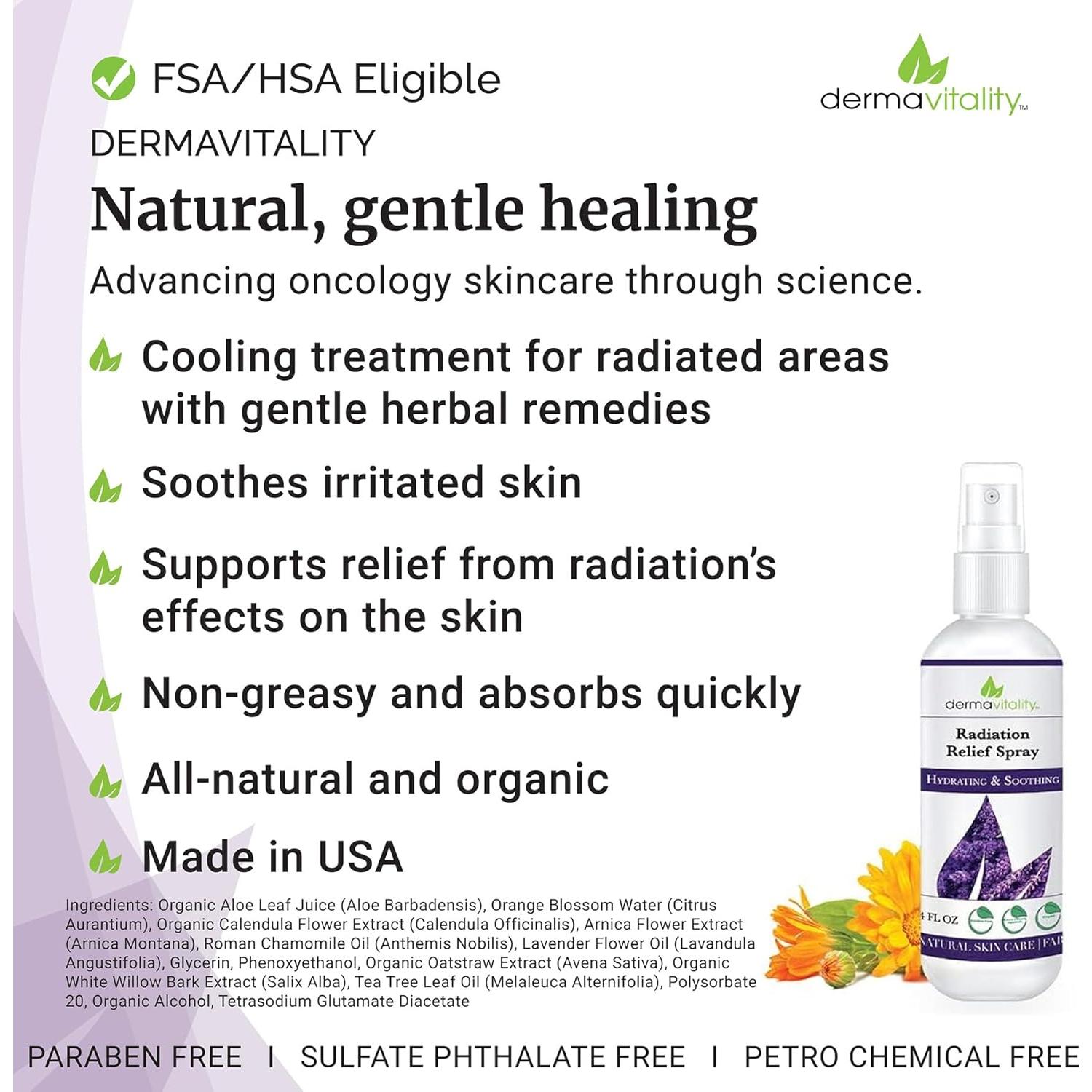 Spray Alivio Quemaduras Radiación Dermavitality 113ml