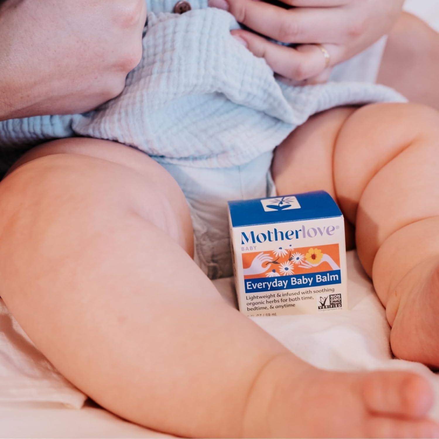 Bálsamo Diario para Bebés Motherlove 56.7g Natural Hidratante