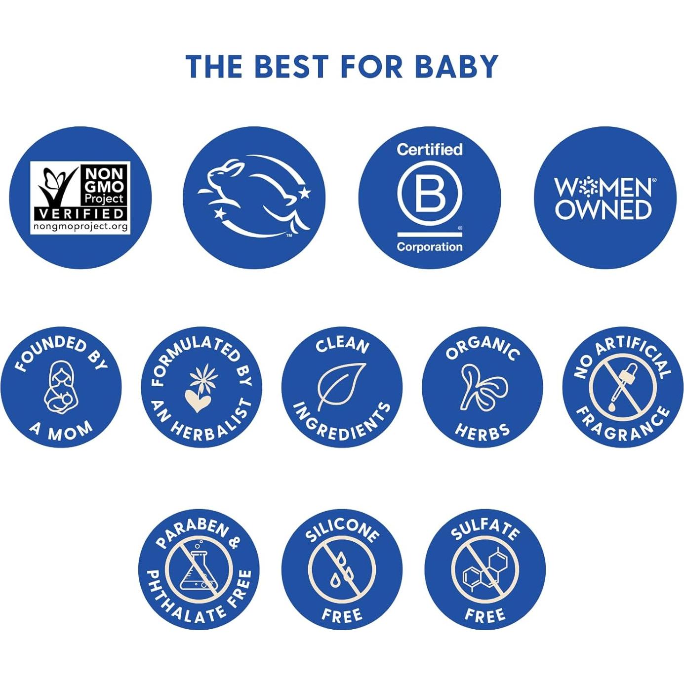 Bálsamo Diario para Bebés Motherlove 56.7g Natural Hidratante