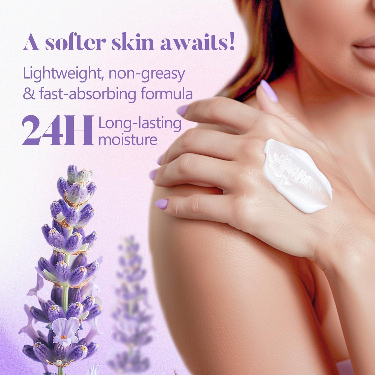 Juego de Regalo de Baño Lavanda Body & Earth 8 Piezas