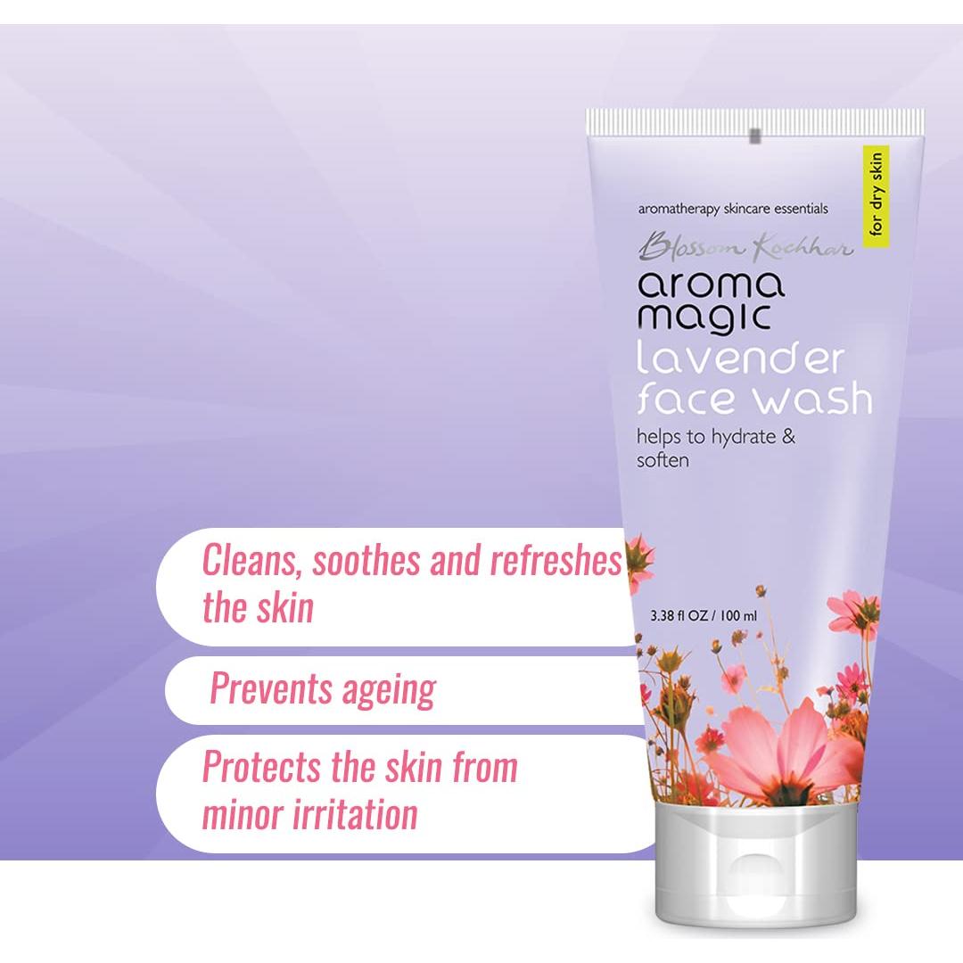 Limpiador Facial de Lavanda Aroma Magic 100ml - Hidratante Piel Seca