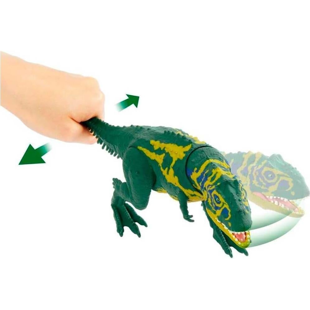 Figura de Dinosaurio Mattel Majungasaurus con Ataque y Sonido