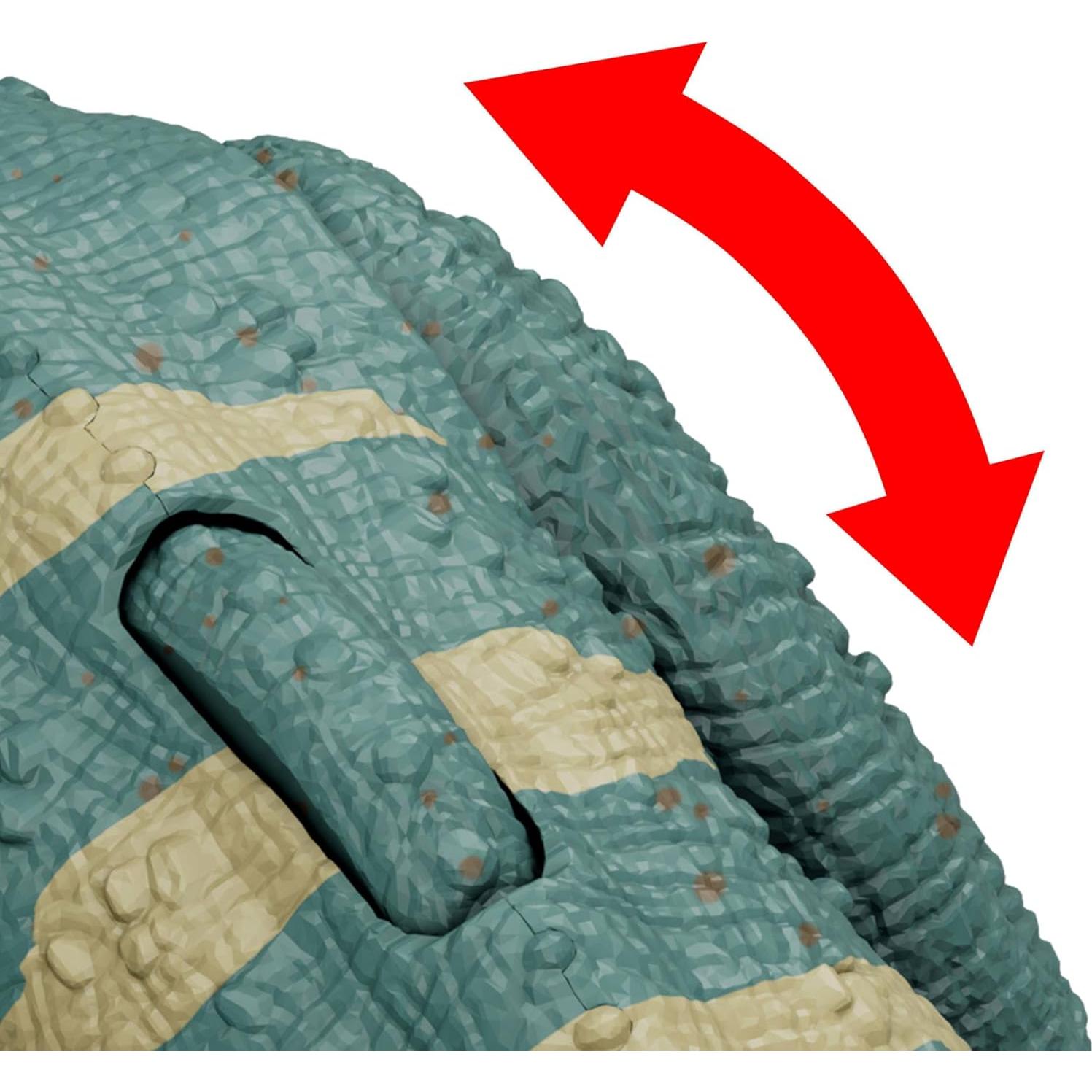 Figura de Dinosaurio Mattel Majungasaurus con Ataque y Sonido