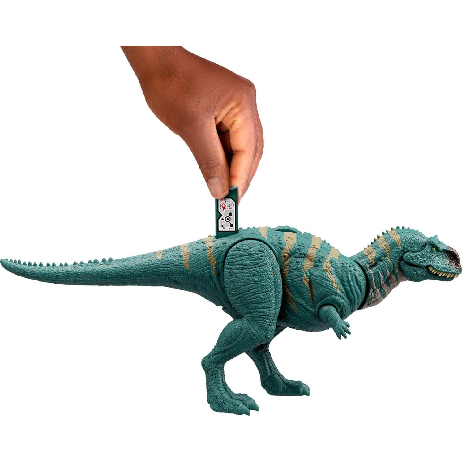 Figura de Dinosaurio Mattel Majungasaurus con Ataque y Sonido
