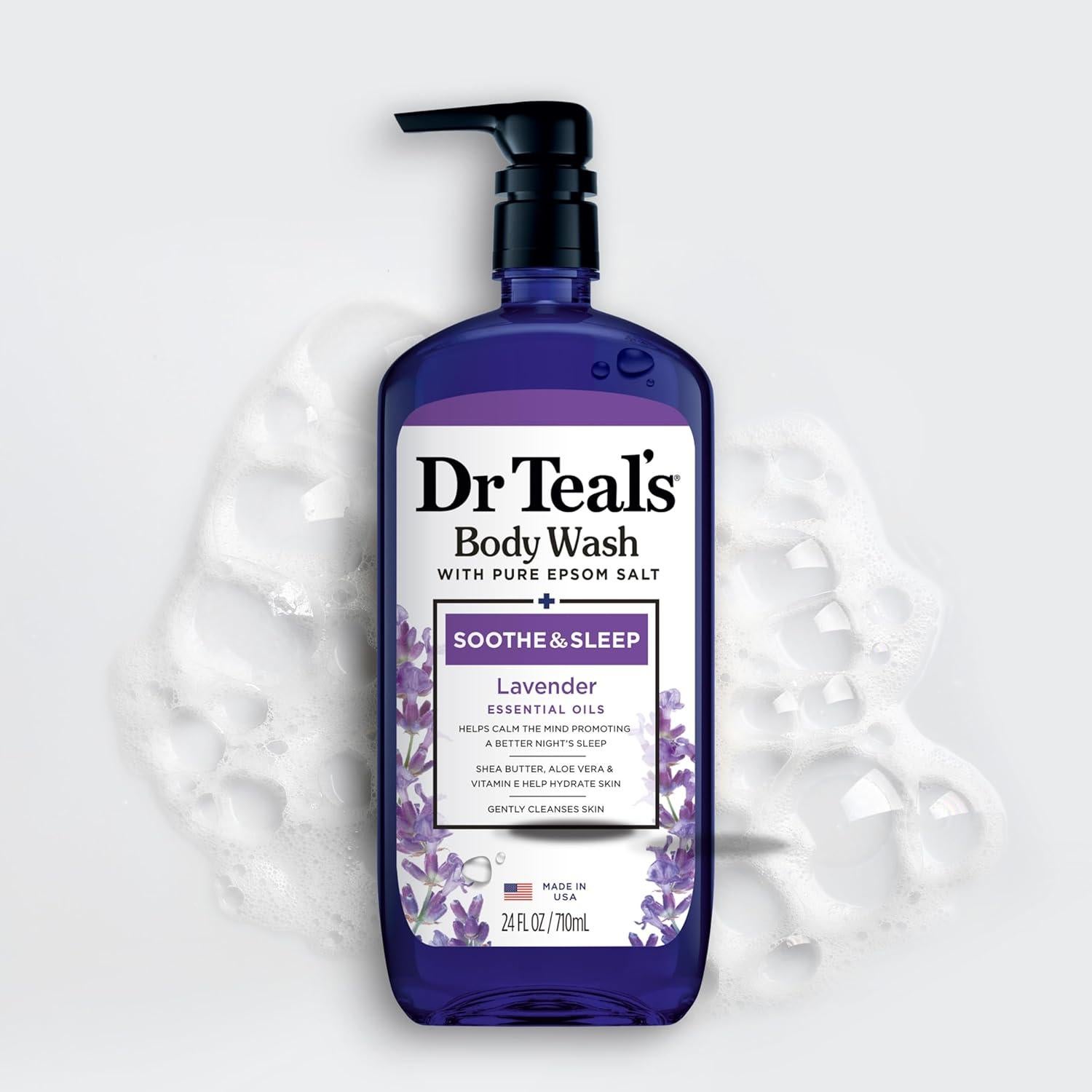 Ducha Corporal Dr Teal's 710 ml Lavanda y Eucalipto - Paquete de 2
