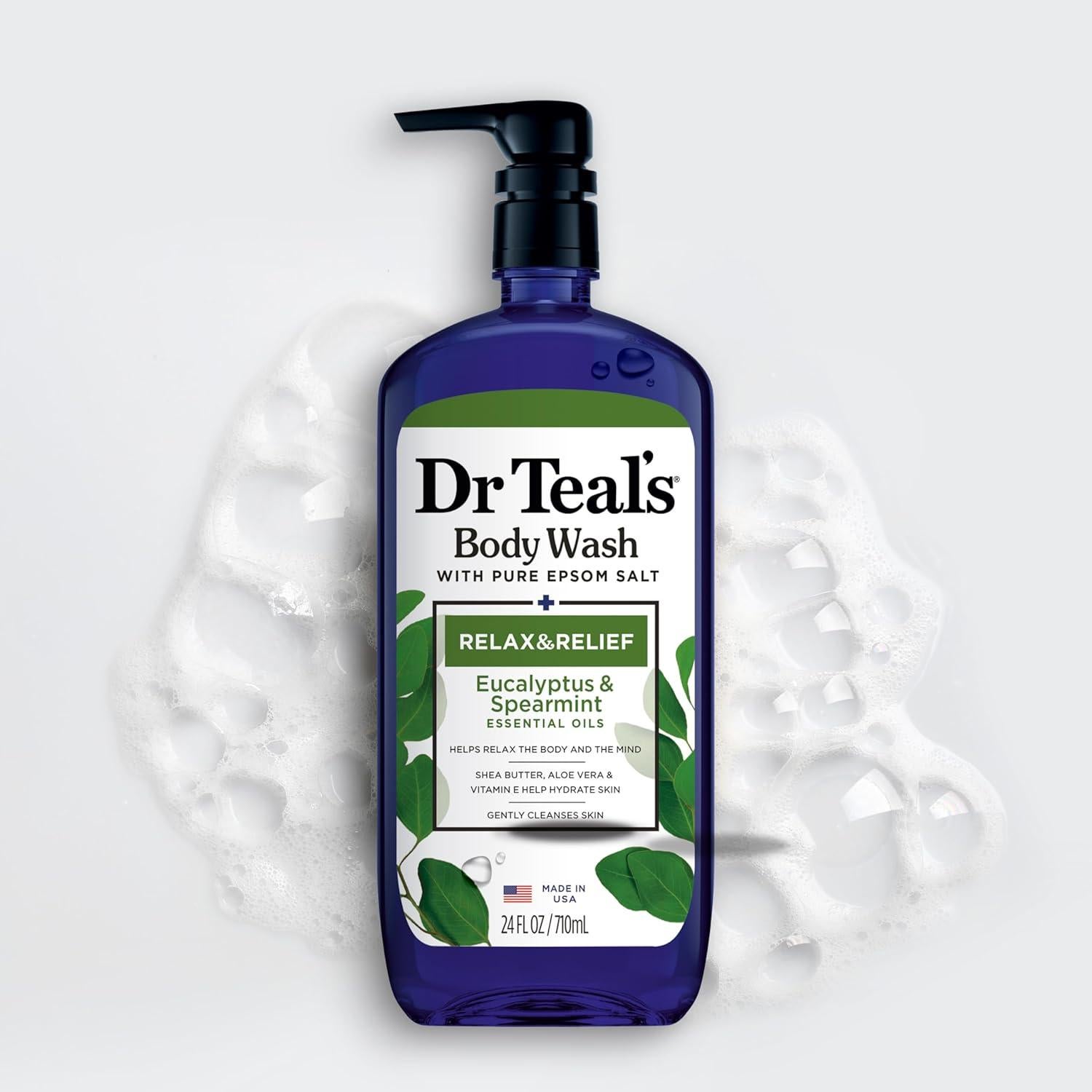 Ducha Corporal Dr Teal's 710 ml Lavanda y Eucalipto - Paquete de 2