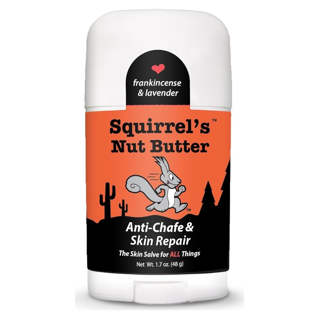 Stick Antichafing Mantequilla de Nuez de Ardilla 48 g - Natural