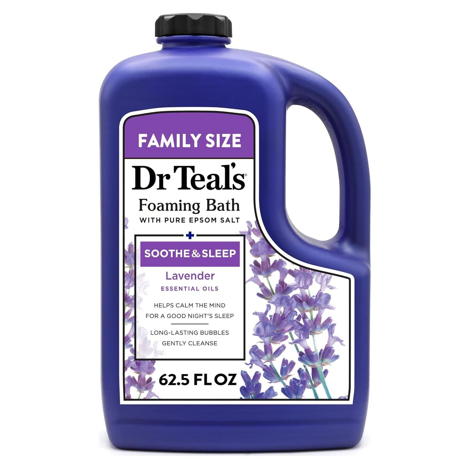 Baño Espumoso Dr Teal Lavanda 1847 ml con Sal de Epsom