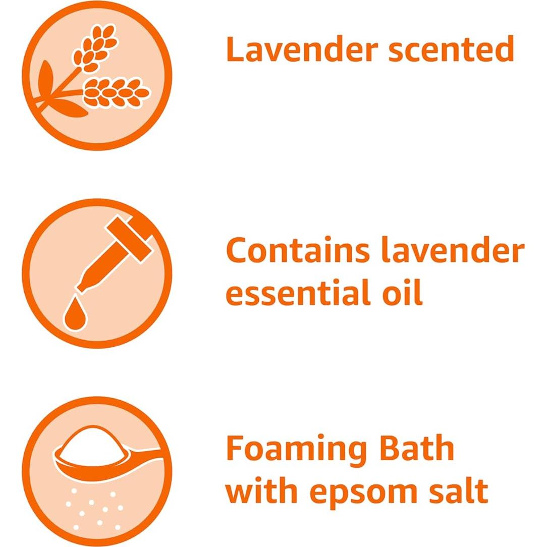 Baño Espumoso Aromatizado con Lavanda Amazon Basics 1006 ml
