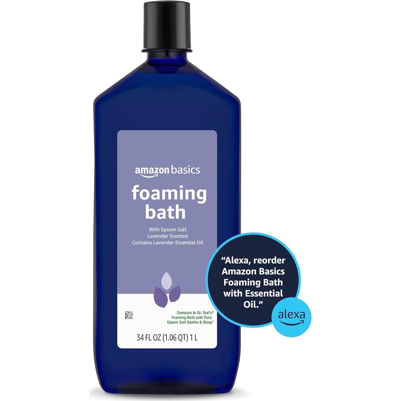 Baño Espumoso Aromatizado con Lavanda Amazon Basics 1006 ml