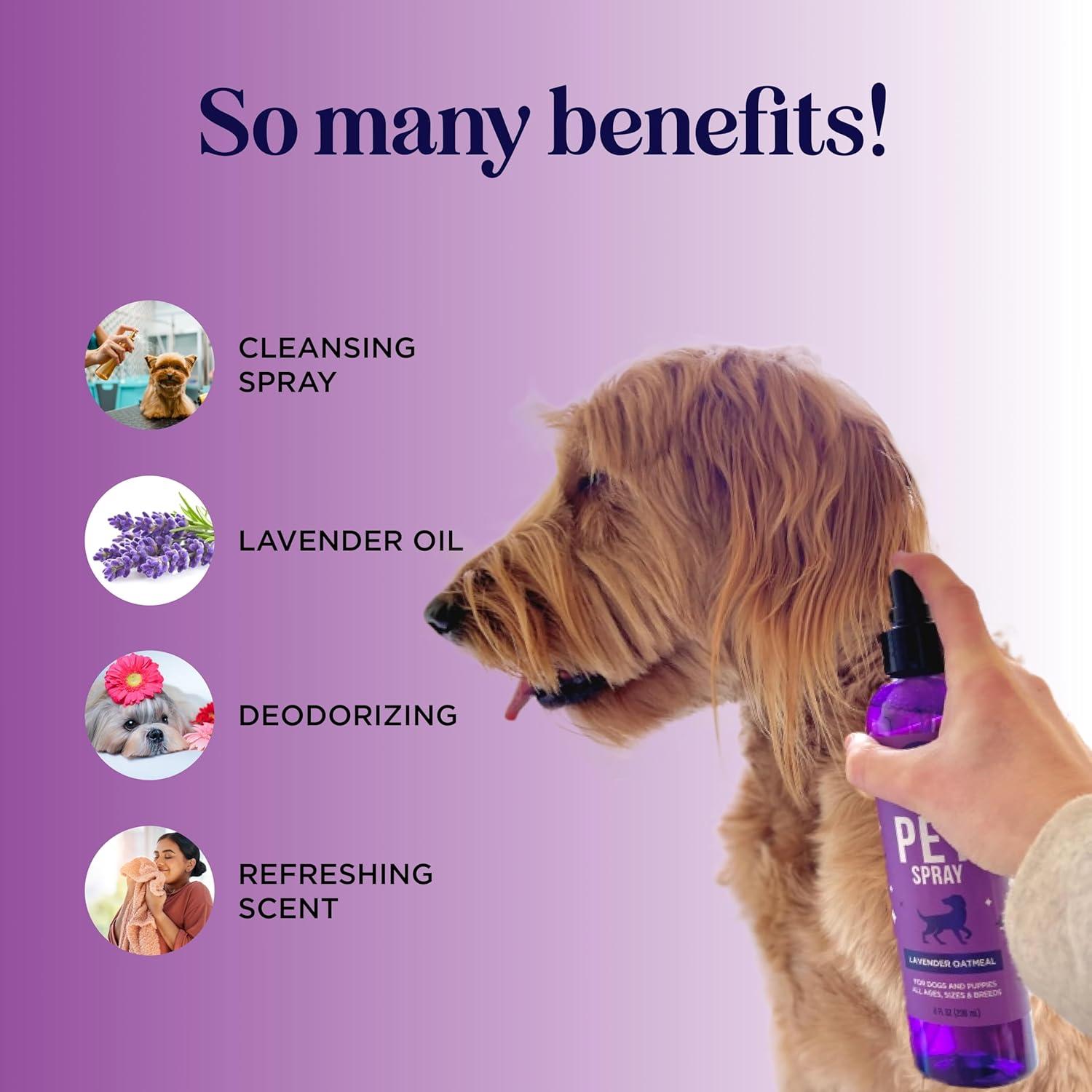 Spray Desodorante para Perros Honeydew 258g - Aceite de Lavanda