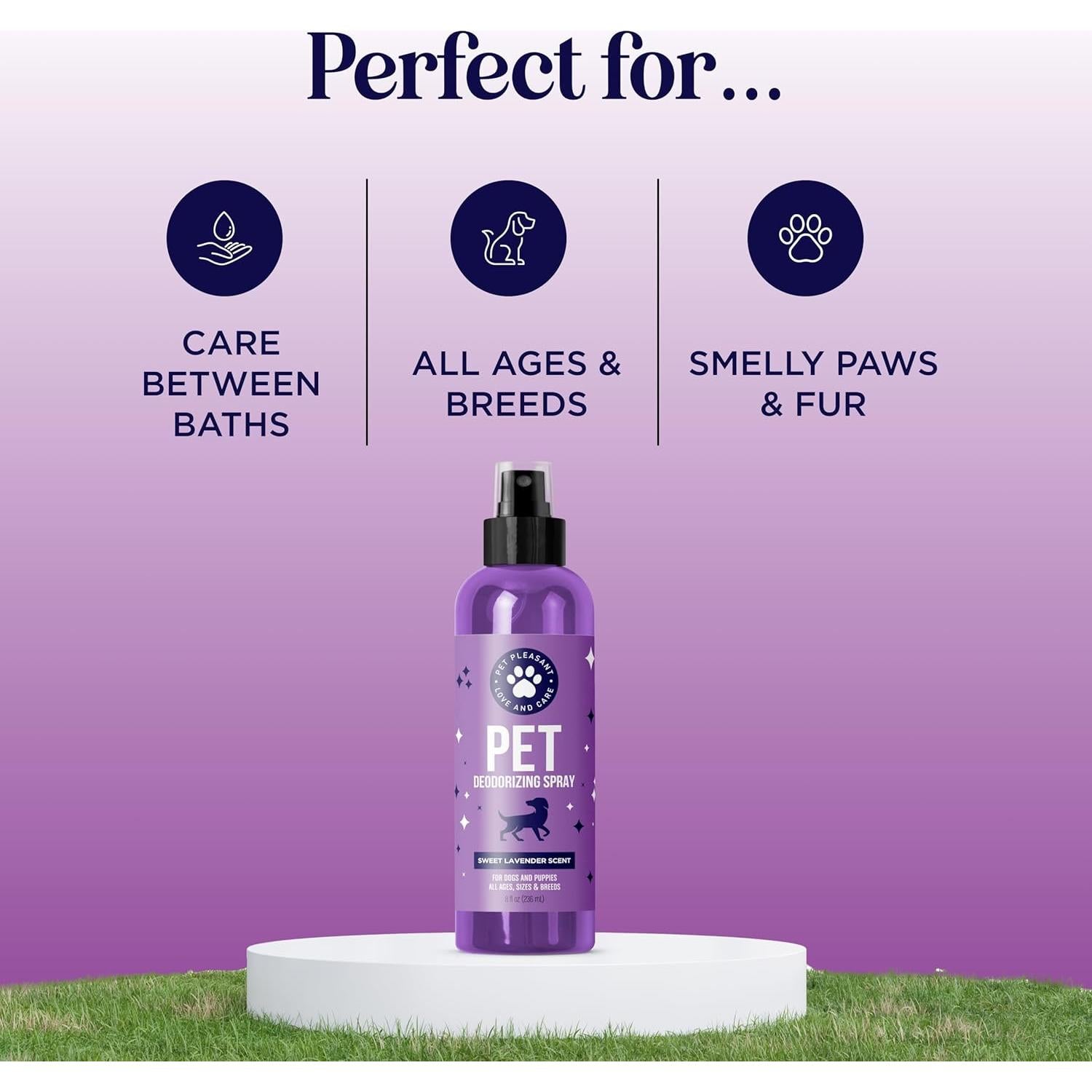 Spray Desodorante para Perros Honeydew 258g - Aceite de Lavanda