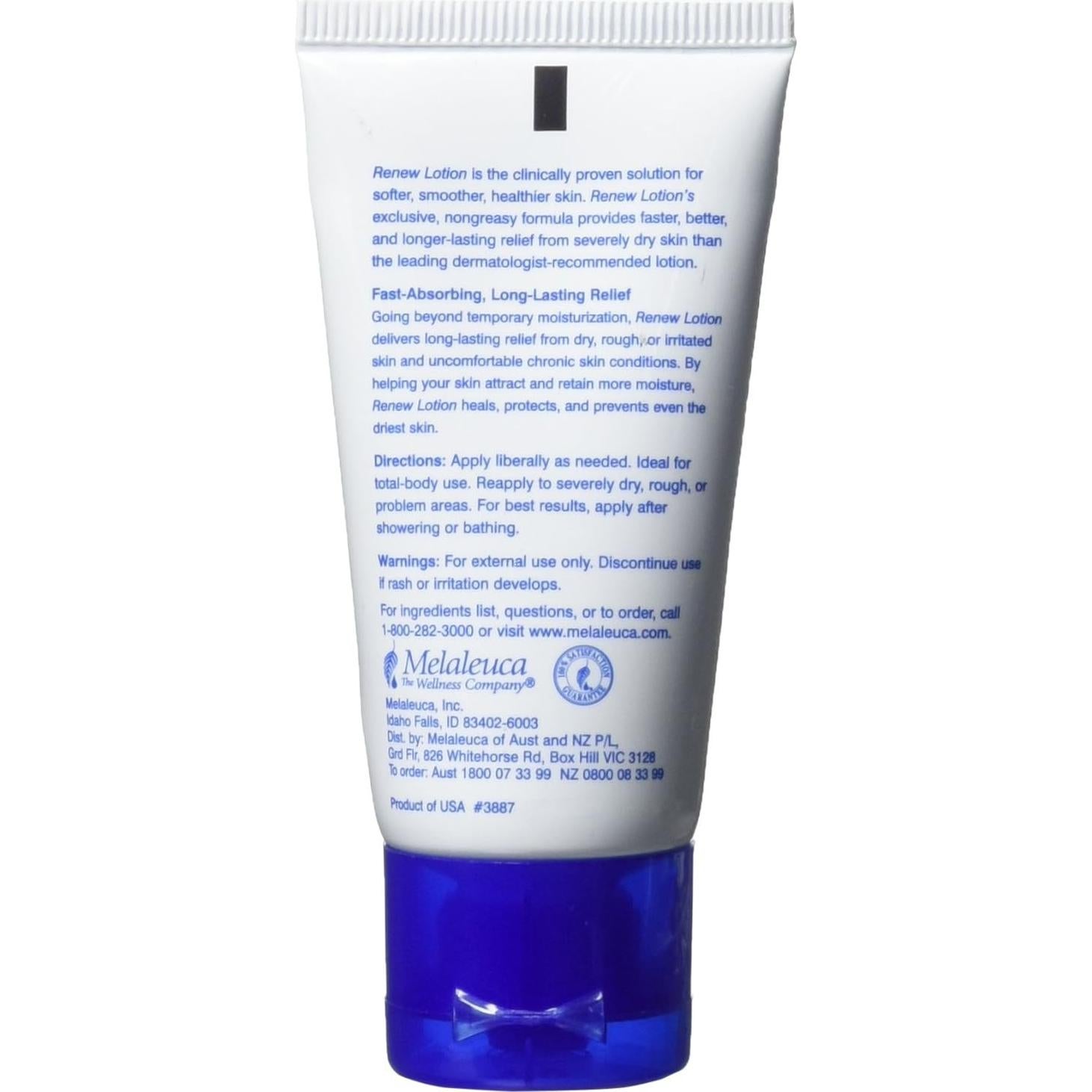 Loción Hidratante Renew Melaleuca 30 ml - Piel Seca