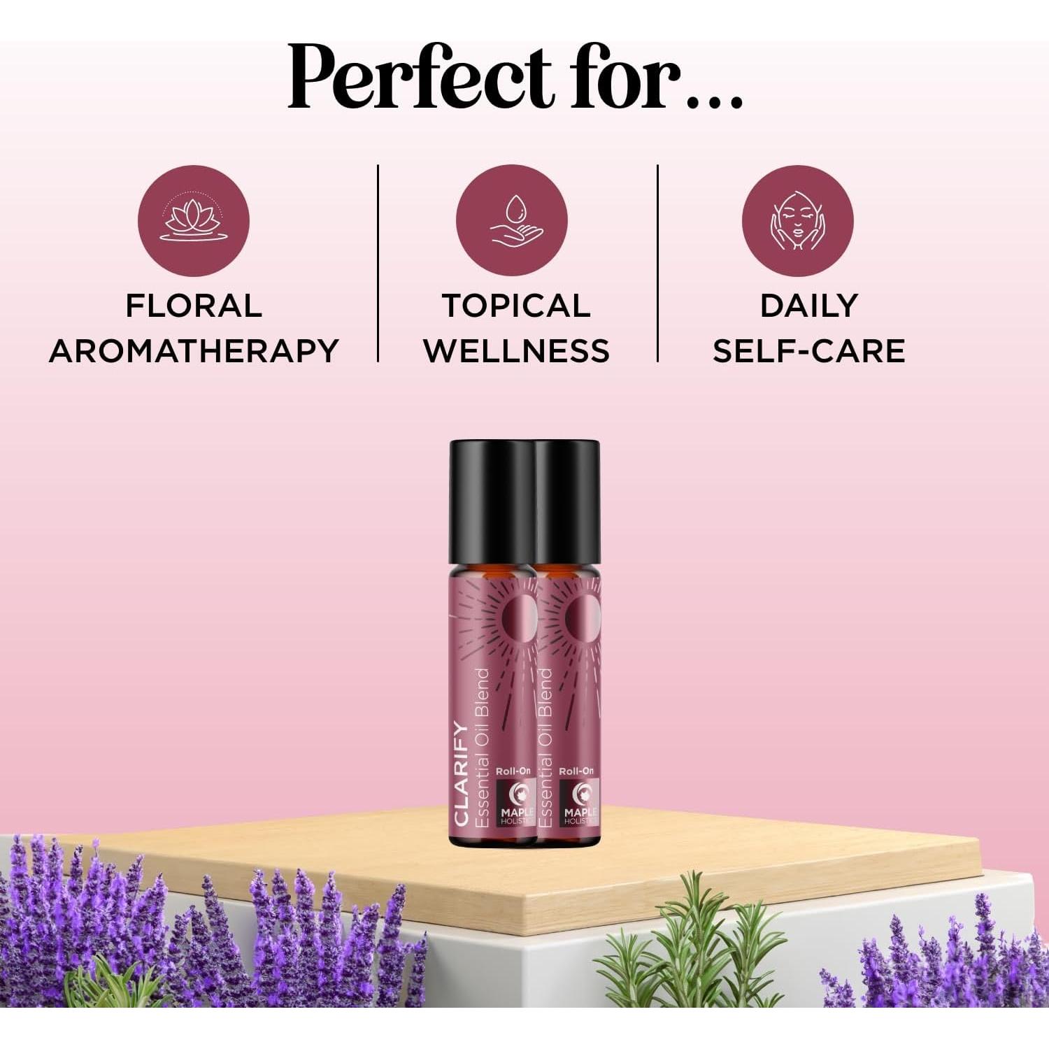 Set de Aceites Esenciales Roll-On Maple Holistics 9.8 ml - 3 Pack