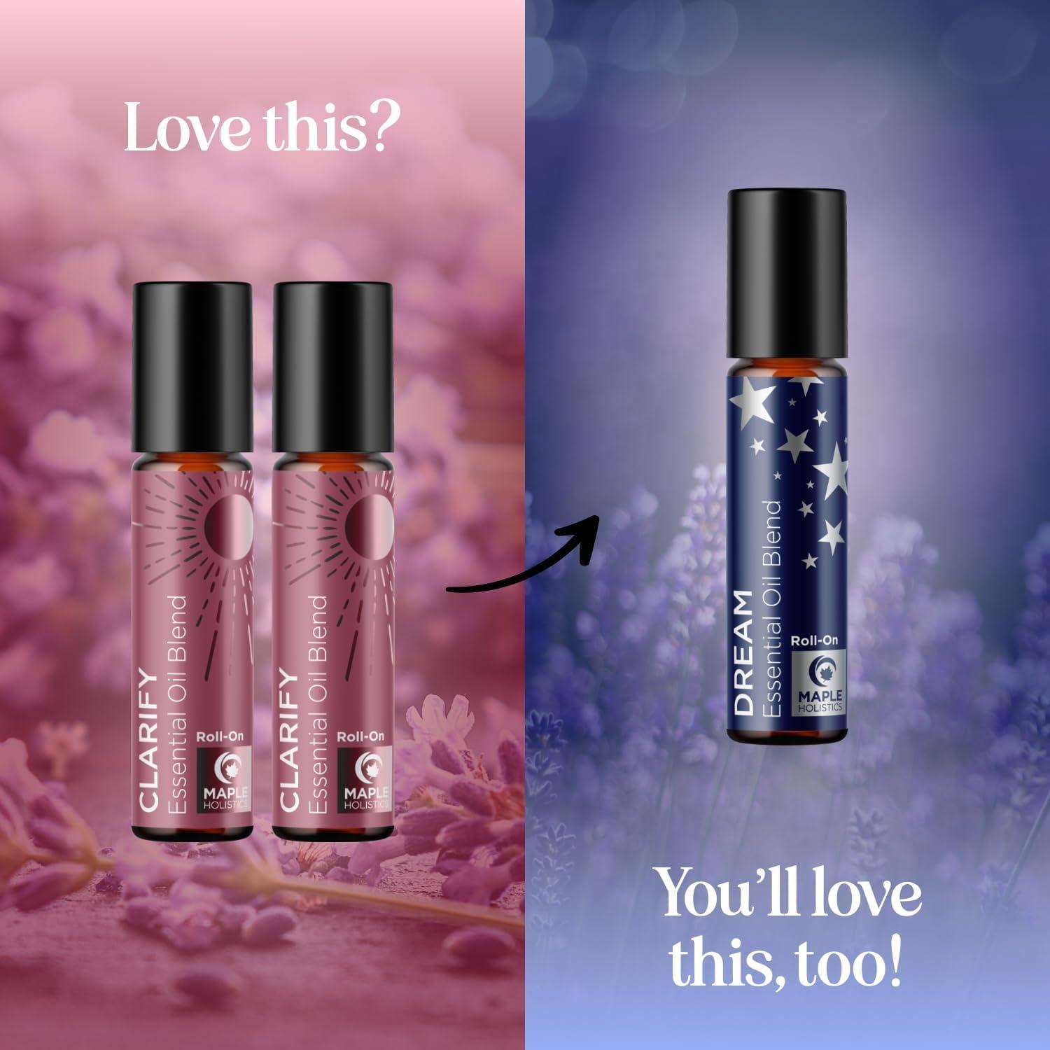 Set de Aceites Esenciales Roll-On Maple Holistics 9.8 ml - 3 Pack