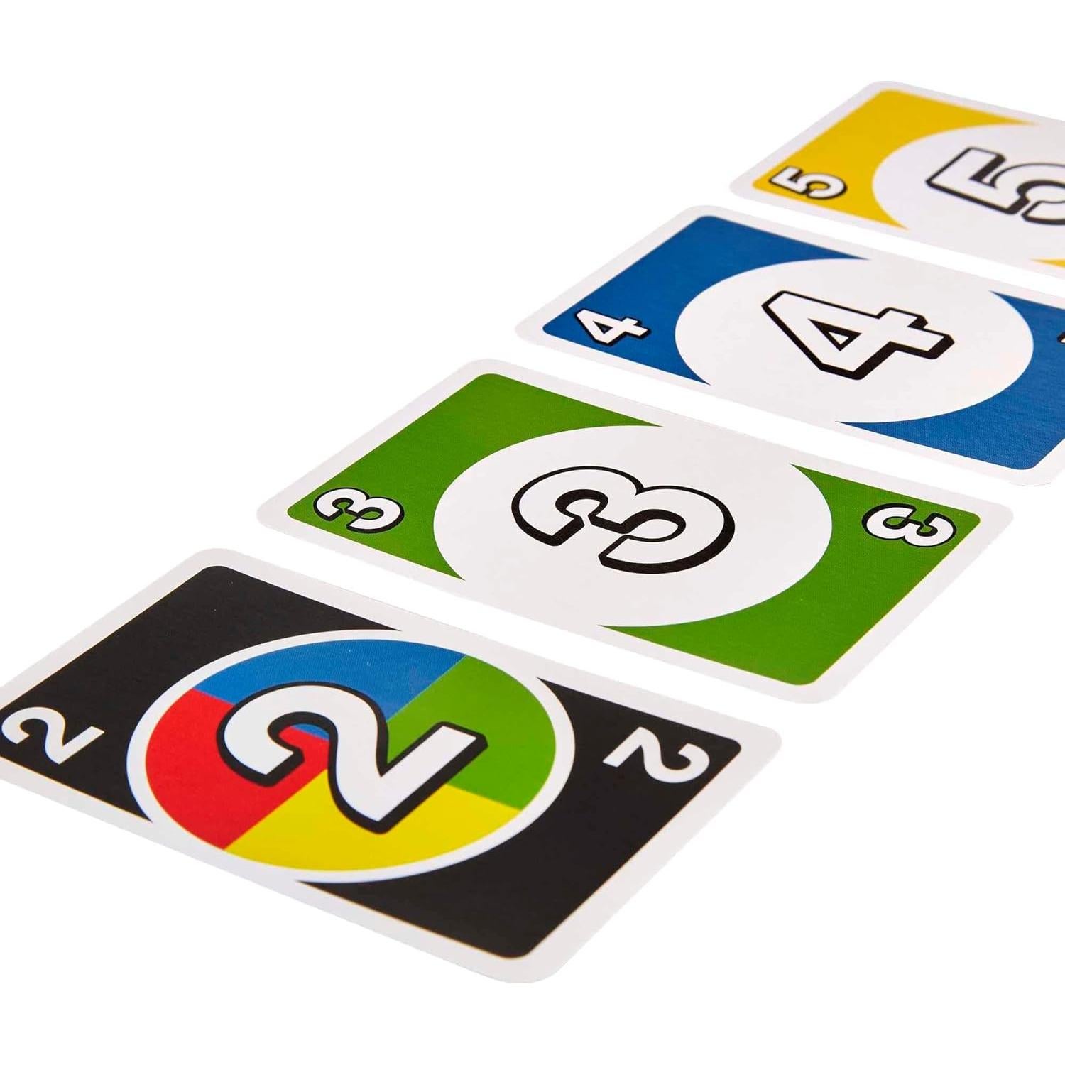 Juego de Cartas Mattel UNO, DOS y Skip-Bo en Estuche