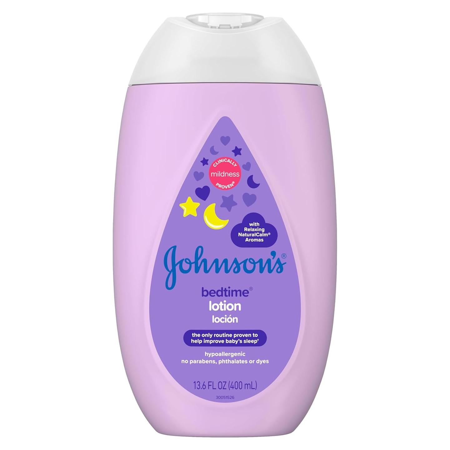 Loción Hidratante para Bebés Johnson's 402 ml NaturalCalm